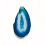 Pandant  Agat masiv - blue