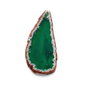 Pandant  Agat  - verde veronesse
