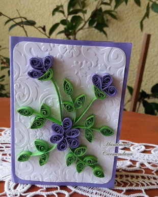 Felicitare handmade mare