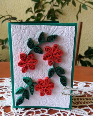 Felicitare handmade mare