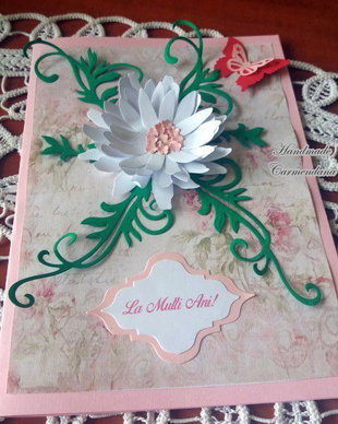 Felicitare handmade mare