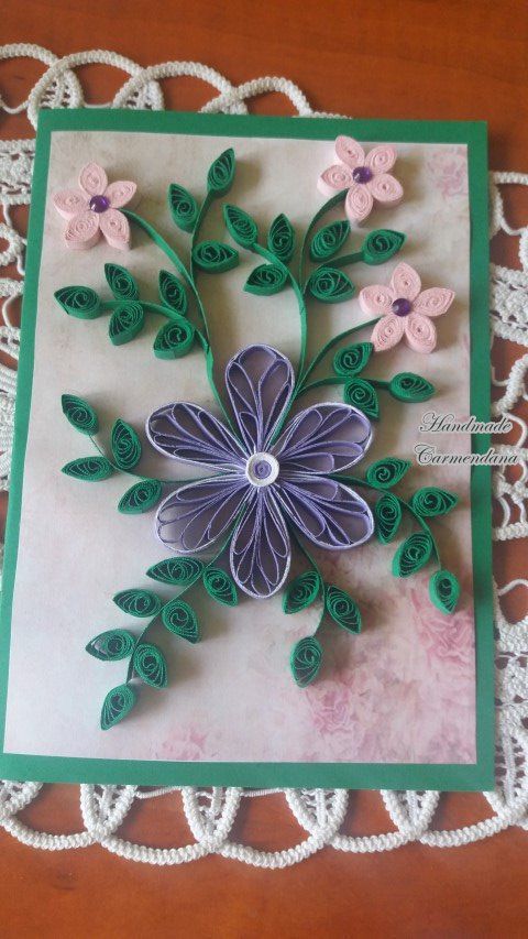 Felicitare handmade mare