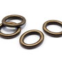 Link metalic, bronz, 16x12 mm