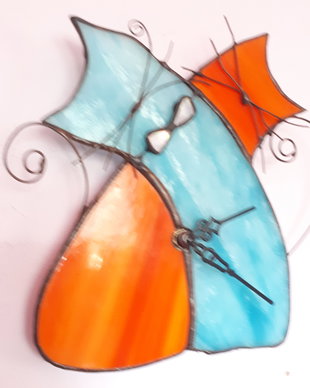 Ceas de perete pisici