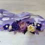 Brau/Cordon cu flori handmade