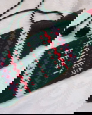 Saculet cadou-decorativ Craciun