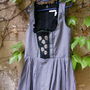 Sarafan rustic cu broderie