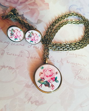 Set Victorian Rose Pink