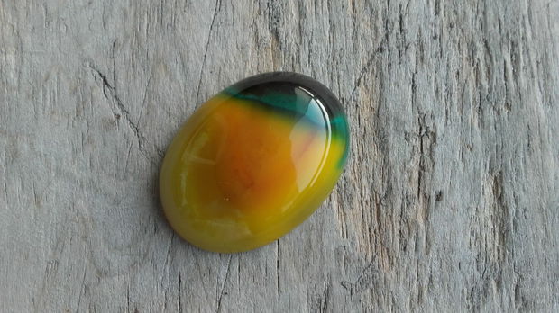 Cabochon agata, 40x30 mm