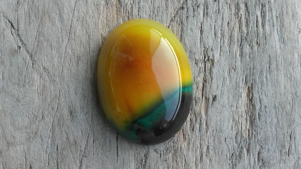 Cabochon agata, 40x30 mm