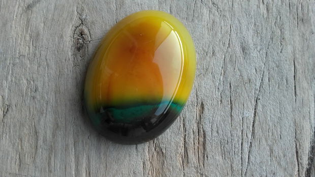 Cabochon agata, 40x30 mm