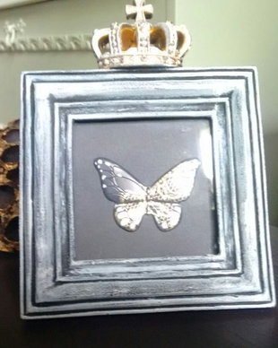 Decoratiune perete sau masa-Fluturi
