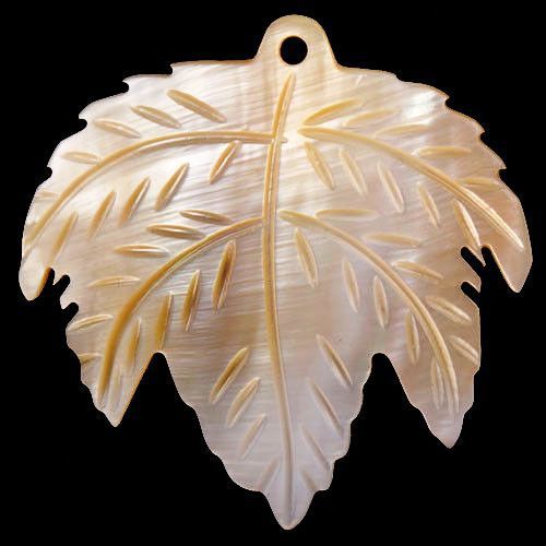 Pandant frunza shell