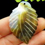 Pandant frunza shell abalone