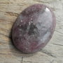 Cabochon lepidolit, 40x30 mm