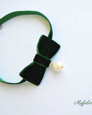 Choker catifea