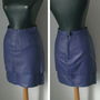 FUSTA PIELE NATURALA VIOLET