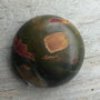Cabochon jasp Picasso, 25 mm