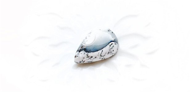 Cabochon  opal dendritic - L98