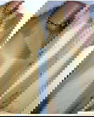 Bluza P. HAHN, matase naturala bronz