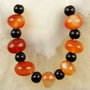 Agate red onyx