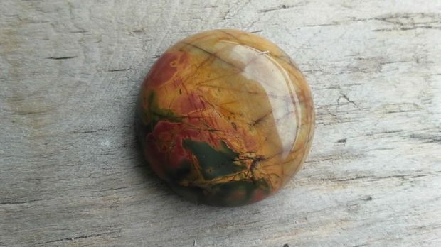 Cabochon jasp picasso, 25 mm