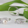 Baza inel, argint 925 si cubic zirconia (1)