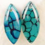 Pandante agate dragon veins