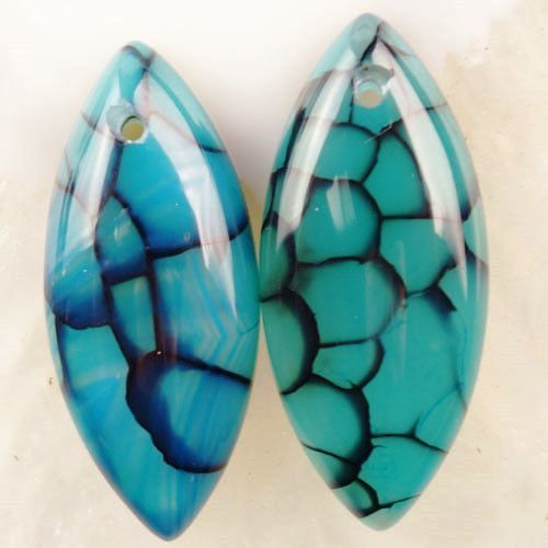 Pandante agate dragon veins