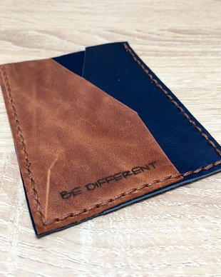Portofel din piele SLIM pentru costum