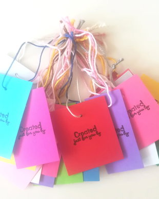 Price tags. Etichete colorate
