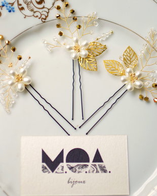 Set de ace de par pentru mirese