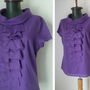 BLUZA VIOLET JABOU BUMBAC