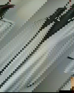 BLUZA BUMBAC ALB NEGRU