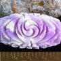 K0262 -  (1-2buc) Margele butoias, tridacna, floare, alb-lila