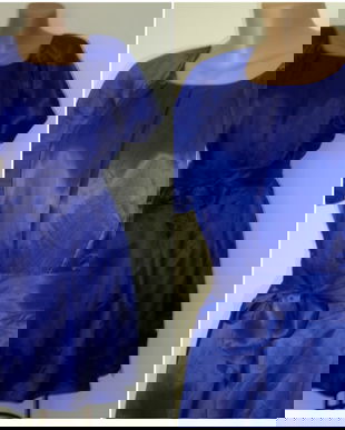 Rochie matase naturala M&S