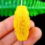K0263 -  (1-2buc) Margele butoias, tridacna, floare, galben