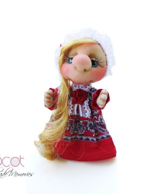 Papusa handmade/Decoratiune camera copil- JOY
