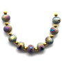 Agate titanium druzy