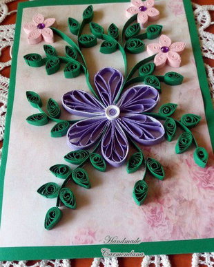 Felicitare handmade mare