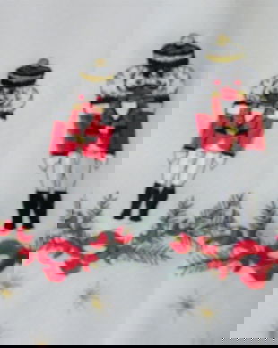 Fata de masa brodata-noua