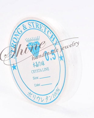 Elastic transparent 0.5mm (12.5m)