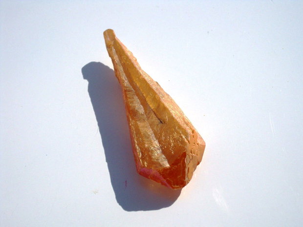 Pandant orange titanium  agat