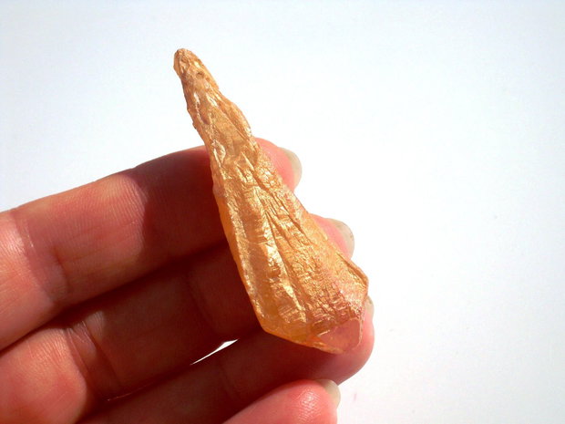 Pandant orange titanium  agat