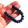 Lapis lazuli-rondele 5x8 mm