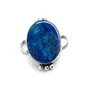 Link cu Lapis Lazuli in rama argintata