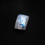 Moonstone  rectangular albastru - aprox.  14 x 10 x 5  mm [ B2 ]