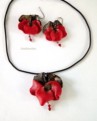 Red set bijuterii