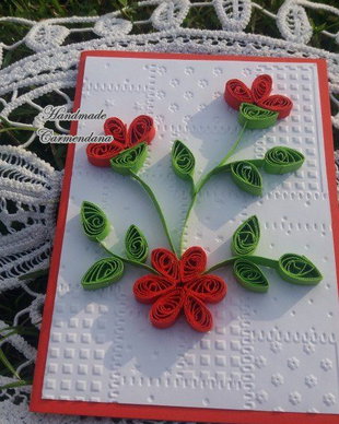 Felicitare handmade mare