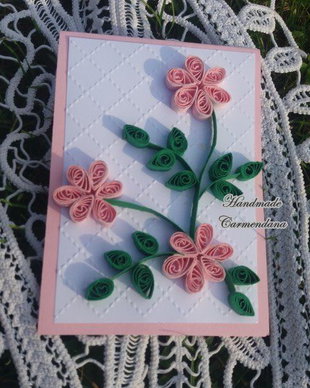 Felicitare handmade mare